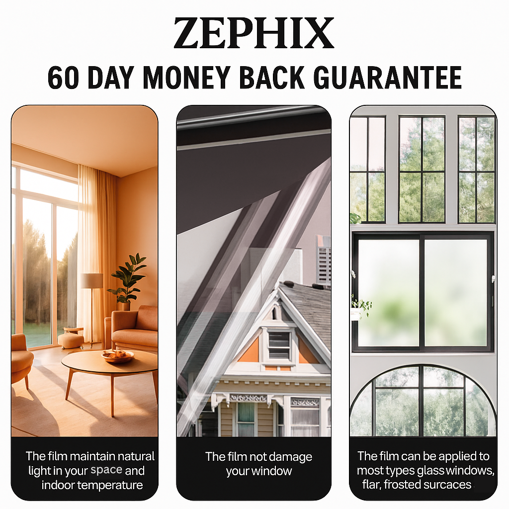 Zephix LumiFilm⢠- Window Privacy Film